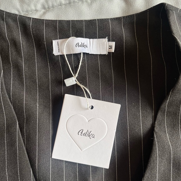 Pinstripe Vest Top - Picture 6 of 6